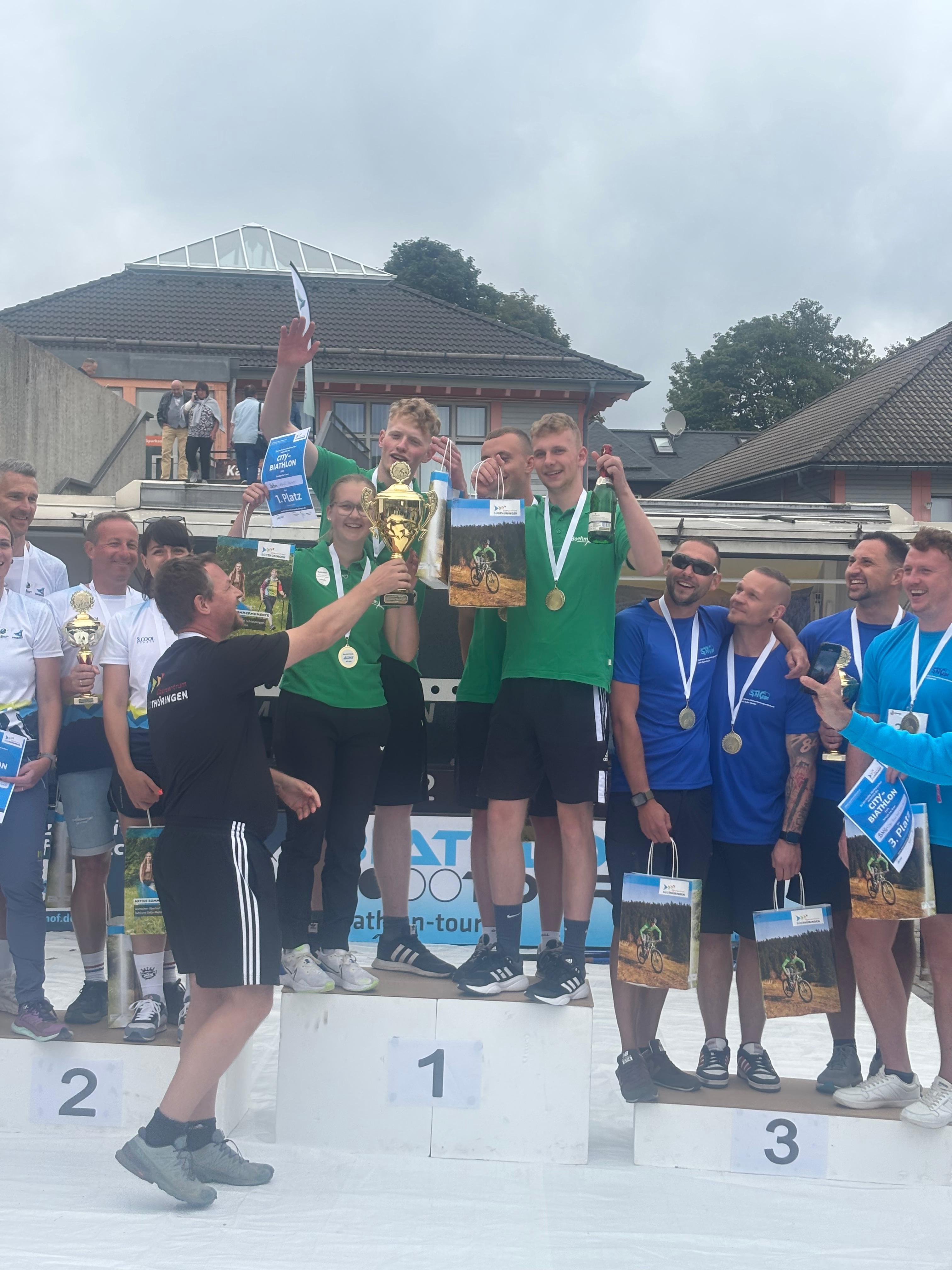 1. Platz für unsere Azubis!